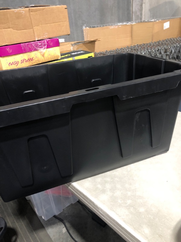 Photo 3 of * used * no lid * single item only *
Centrex Plastics Commander 27-gallon Tote 