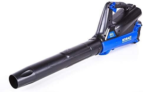 Photo 1 of * missing battery *
Kobalt Gen4 40-Volt 520-CFM 120-MPH Brushless Handheld Cordless Electric Leaf Blower 