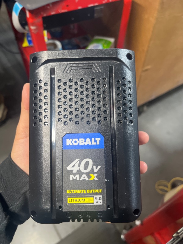 Photo 3 of ***NOT FUNCTIONAL - FOR PARTS ONLY - NONREFUNDABLE - SEE COMMENTS***
Kobalt KB 440-03 40V Max Lithium Ion Battery