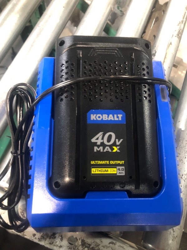 Photo 3 of Kobalt 40-Volt Max 2.5-Amps Rechargeable Lithium Ion (Li-Ion) Cordless Power Equipment Battery