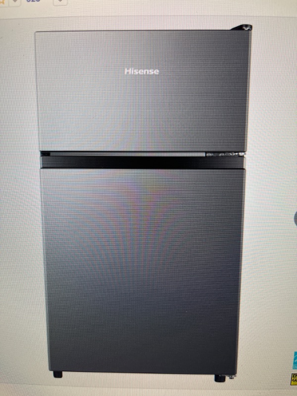 Photo 1 of Hisense 3.1-cu ft Counter-depth Freestanding Mini Fridge Freezer 