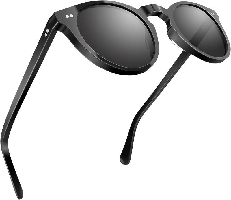 Photo 1 of 
USKEYVISION Polarized Sunglasses Retro Round Acetate Sun Glasses High Clarity UV400 Protection Lens Sunglasses(UV1430
18
