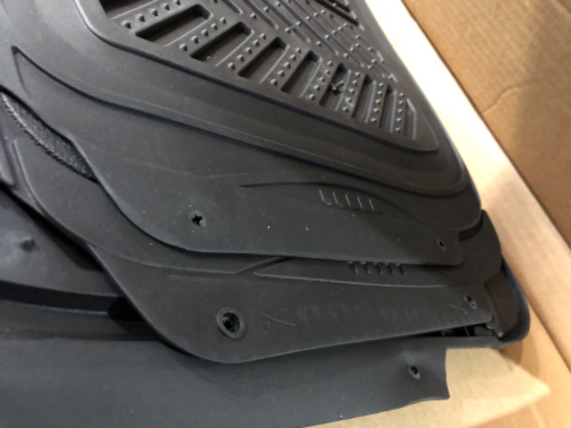 Photo 1 of Motor Trend FlexTough Performance All Weather Rubber Car Floor Mats - 3 Piece Floor Mats Automotive Liners for Cars Truck SUV