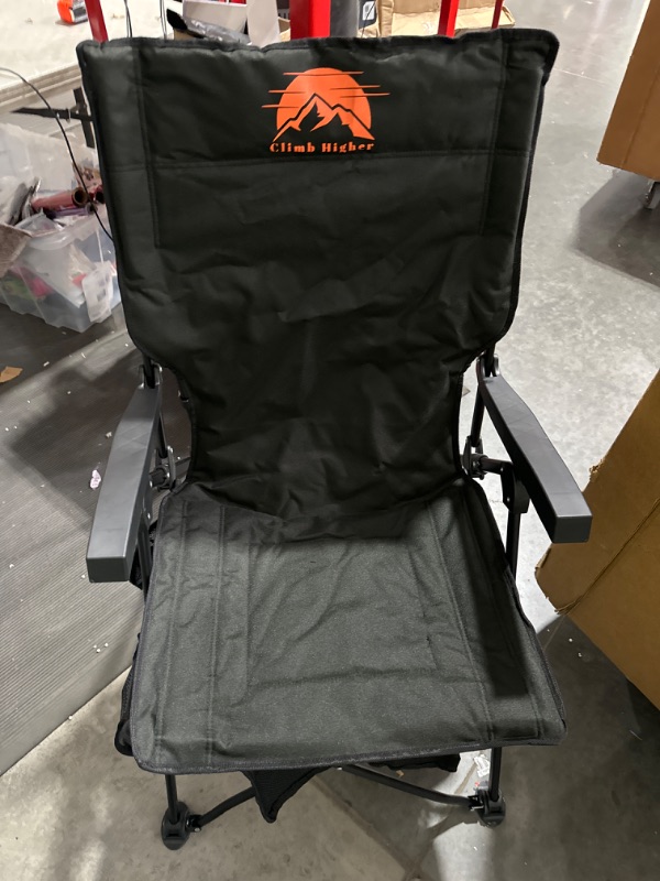 Photo 2 of ***READ NOTES***Climb Higher Outdoors USB Heated Folding Camping Chair, C (Battery NOT Included)