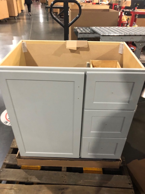 Photo 1 of LOVMOR 30'' Bathroom Vanity Sink Base Cabinet 