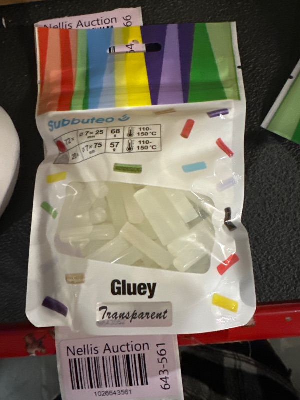 Photo 1 of 003EKLCD3
Subbuteo 1 pack 72-Piece Gluey ...ories for Gluey Hot
Glue Stick? ??