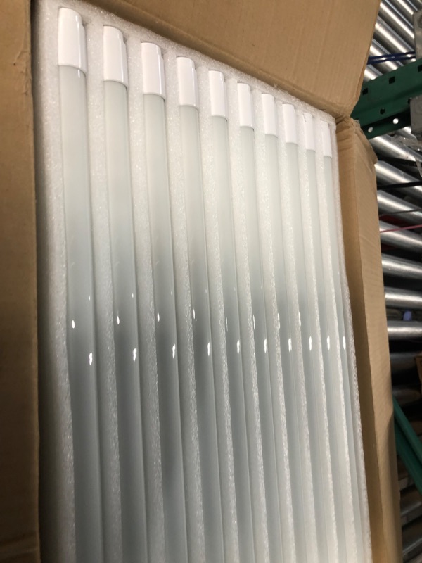 Photo 1 of Sunco Lighting 50 Pack T8 LED 4FT Tube Light Bulbs 6000K Fluorescent