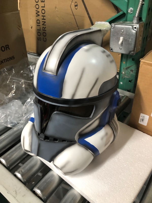 Photo 3 of Evere SW Clone Arc Commander Helmet Cosplay Deluxe Halloween Collectible Prop Arc Commander-havoc