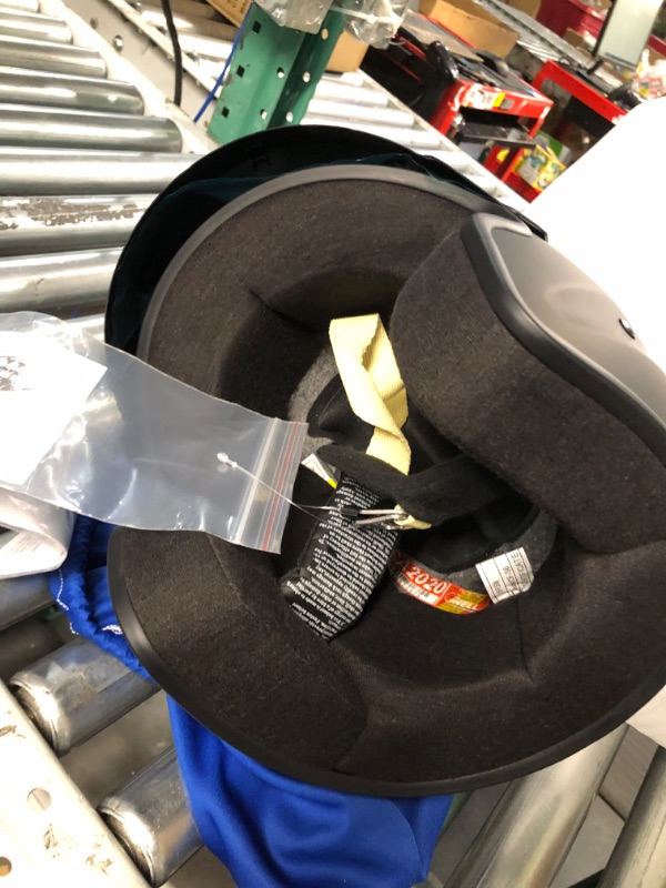 Photo 1 of *SEE NOTES* Conquer Snell SA2020 Full Face Auto Racing Helmet Medium Black