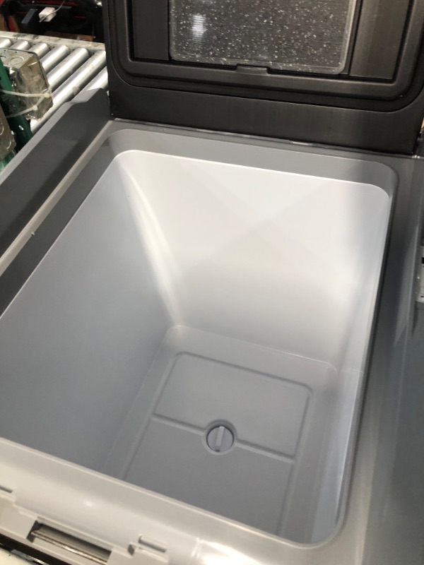 Photo 1 of CHANGE MOORE Solar Powered 12v Refrigerator/Freezer, DUAL ZONE 42 Quart(40 L) Dual DOOR, Smart Life/Tuya APP Remote Control for Home Vehicles Travel Camping Outdoor -12/24V DC ED-40W(Dual temperature control) 42 quart
