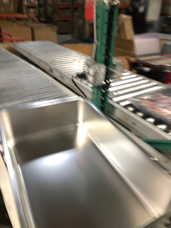 Photo 1 of Kichwit Extra Large Stainless Steel Open Cat Litter Box with High Sides, Metal Litter Pan for Cat 23.6" L x 15.7" W x 5.9" H