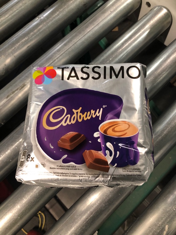 Photo 2 of EXP: 01/25/2024 Tassimo Cadbury Hot chocolate 8 Servings Now even more CHOCOLATEY!
