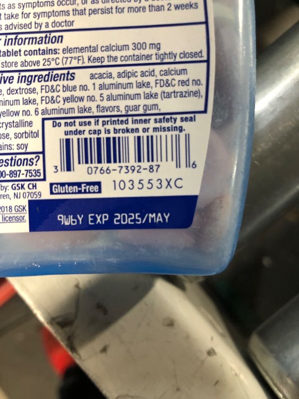 Photo 1 of Antacid Chewable Tablet Assorted Fruit