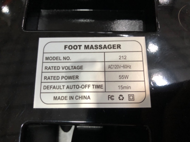 Photo 6 of ***NOT FUNCITONAL - DOESN'T POWER ON - FOR PARTS ONLY - NONREFUNDABLE***
TISSCARE Foot Massager-Shiatsu Foot Massage Machine w/ Heat & Remote 5-in-1 Reflexology