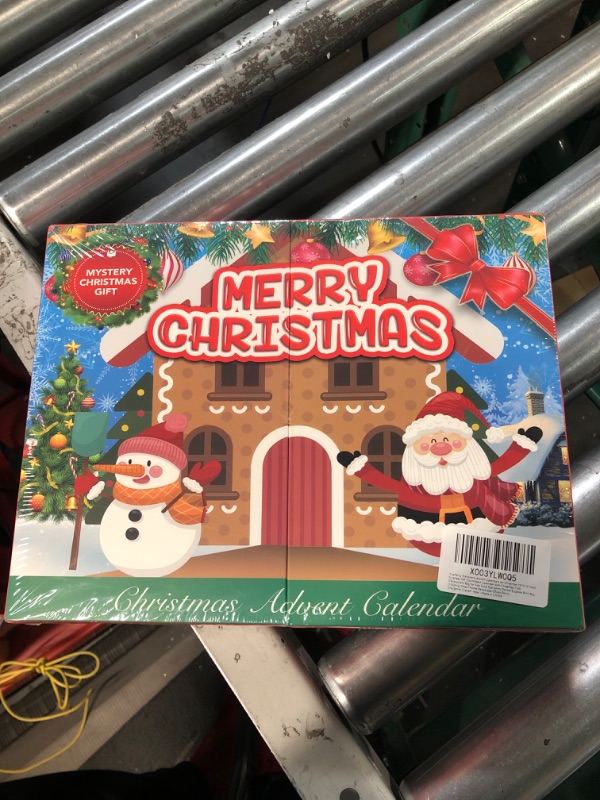 Photo 1 of Luxury Advent Calendars for Christmas 2023 24 Days Surprises Gift Countdown Calendar for Kids Cute Stationery School Supplies Blind Bag Including Xmas Theme Pens, Pencils, Erasers, Self Sticky Notes