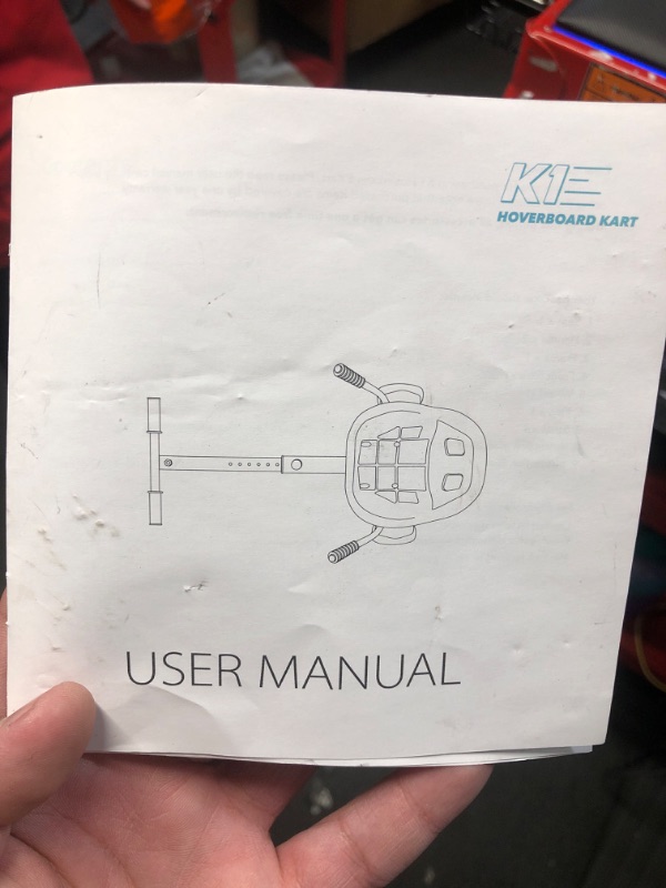 Photo 2 of **READ NOTES BELOW***Gyroor Hoverboard Seat Attachment K1, Hover Board Accessory Go Kart with Adjustable Frame Length Compatible with 6.5'' 8'' 10'' Hoverboard, Best Hoverboard Go Kart for Kids and Adults-Black 1-black
