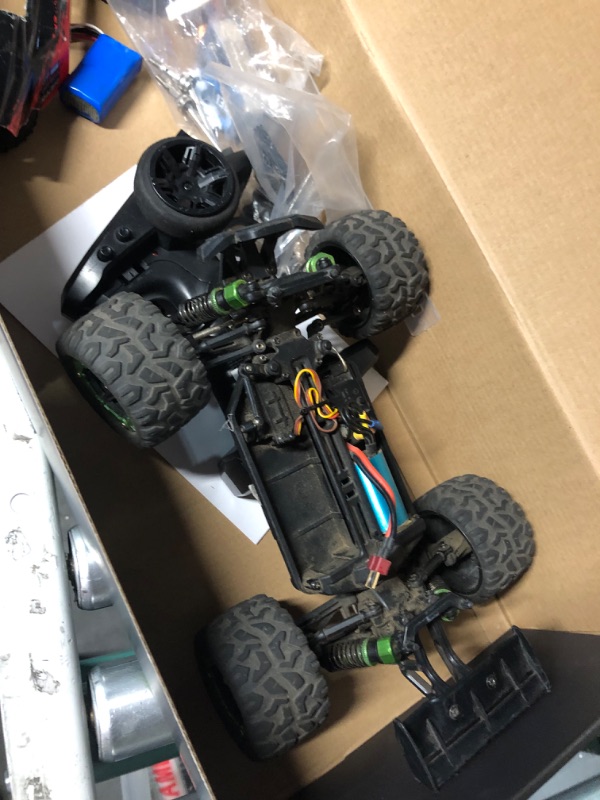 Photo 3 of *SEE NOTES* HYPER GO H14BM 1/14 Brushless RC Cars for Adults Fast 50 mph, RC Trucks 4wd Offroad Waterproof, Electric Powered High Speed RC Car, Scary Fast Extreme RC Truggy with 3S Battery for Snow Sand