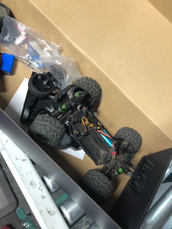 Photo 5 of *SEE NOTES* HYPER GO H14BM 1/14 Brushless RC Cars for Adults Fast 50 mph, RC Trucks 4wd Offroad Waterproof, Electric Powered High Speed RC Car, Scary Fast Extreme RC Truggy with 3S Battery for Snow Sand