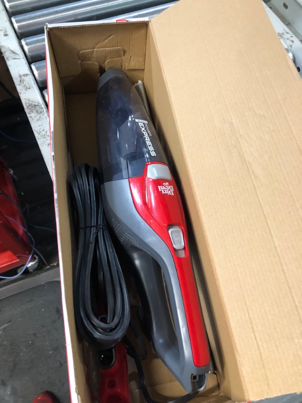 Photo 3 of *SEE NOTES* Dirt Devil Power Express Lite Stick Vacuum SD22020, Red, 0.4 litres capacity