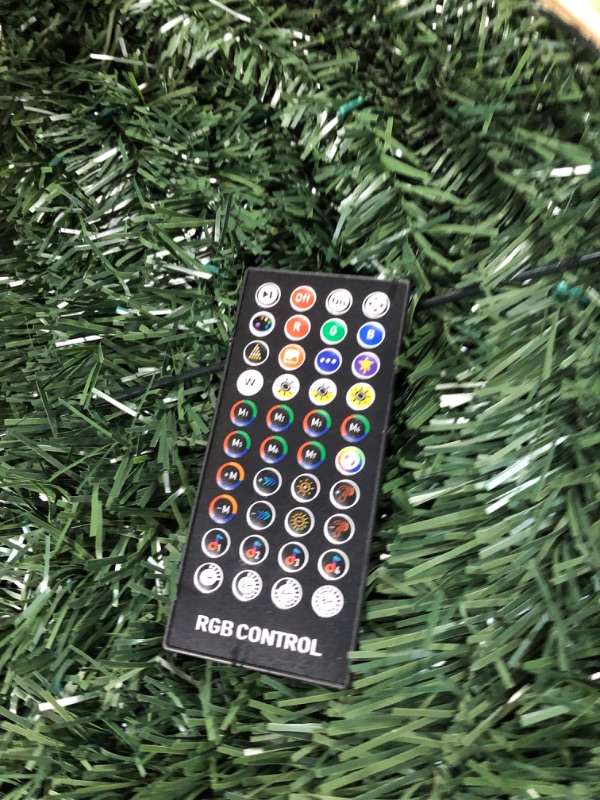 Photo 3 of (READ FULL POST) 5ft Collapsible Christmas Tree with Lights Bluetooth Smart App Control Prelit Artificial Led Light Show Christmas Trees 27 Modes Pencil Outdoor Christmas Tree Light Show Dimmable Music Sync Schedule