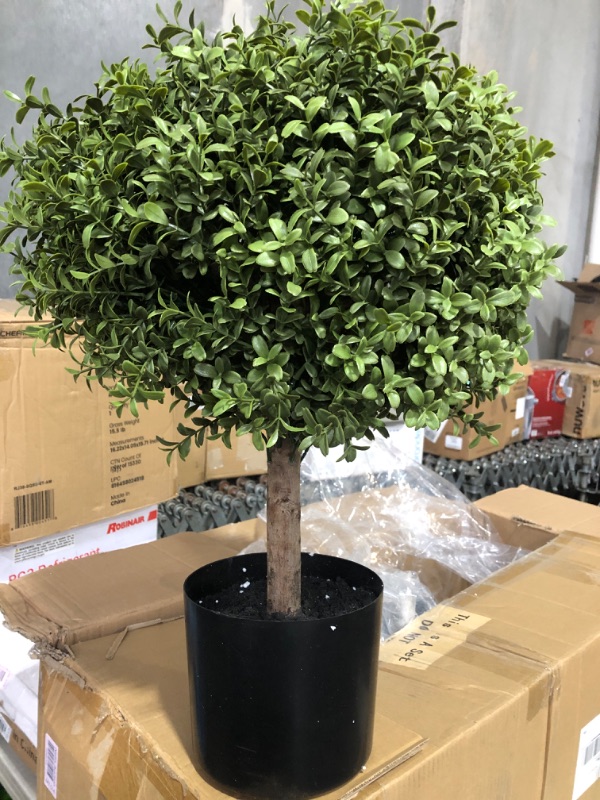 Photo 3 of * used * good condition * see images *
Veryhome 23" Boxwood Ball Topiary Realistic Artificial Potted Shrubs for Indoor/Outdoor 23 Inch