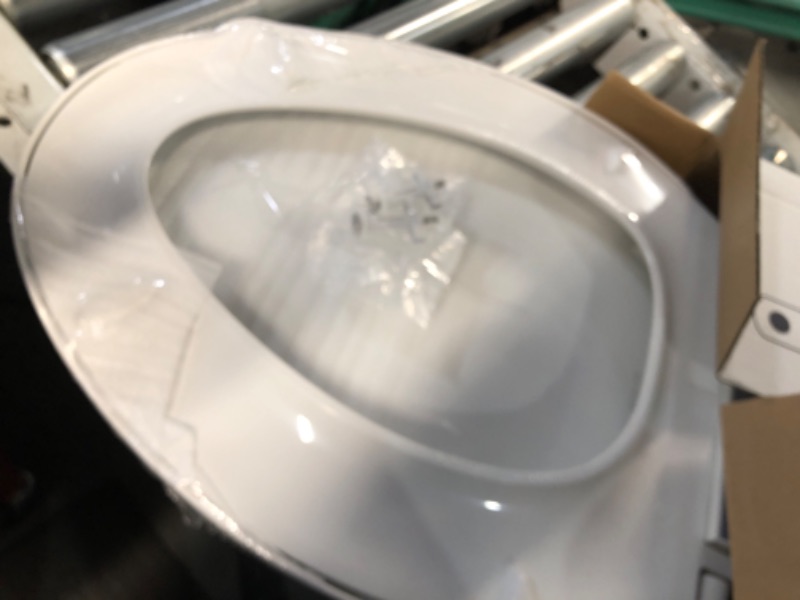 Photo 2 of Kohler K-28004-0 Drift ReadyLatch Quiet Close Elongated Toilet Seat, White White ELONGATED