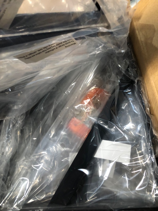 Photo 1 of LuckIn 12 Inch Heavy Duty Shelf Bracket, Wall Shelf Brackets, 90 Degree Bracket, 250 LBS Max Load, Mounting Hardware Include, Black, 12-Pack 12 Inch 12.0