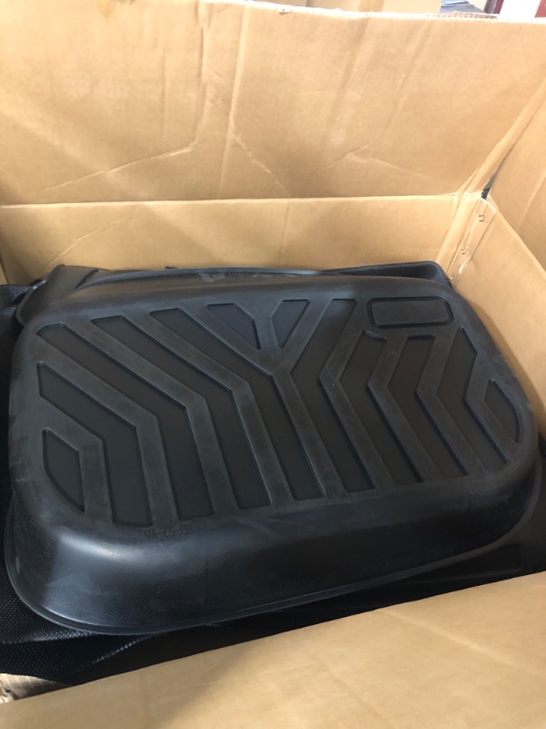 Photo 2 of (6 Pack) Tesla Model Y Floor Mats 2023 2022 2021 2020 3D Full Cover Front Rear Trunk Mats Custom Fits Floor Liners for Tesla Model Y Accessories All-Weather Protect Rear Cargo Liner Mats Model Y ?6 Pack?Floor+Cargo+Trunk Mats