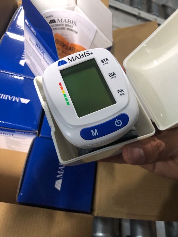 Photo 1 of Mabis Digital Premium Wrist Blood Pressure Monitor with Automatic Wrist Cuff