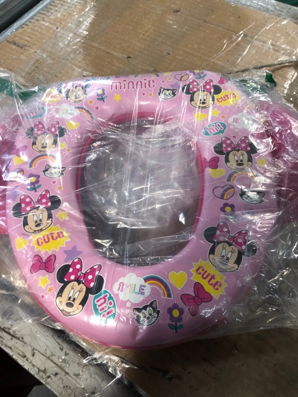 Photo 2 of Disney Minnie Mouse "Smile" Soft Potty Seat and Potty Training Seat - Soft Cushion, Baby Potty Training, Safe, Easy to Clean