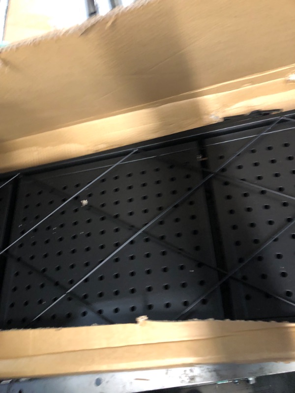 Photo 1 of 5-Shelf Foldable Storage Shelf Unit on Wheels