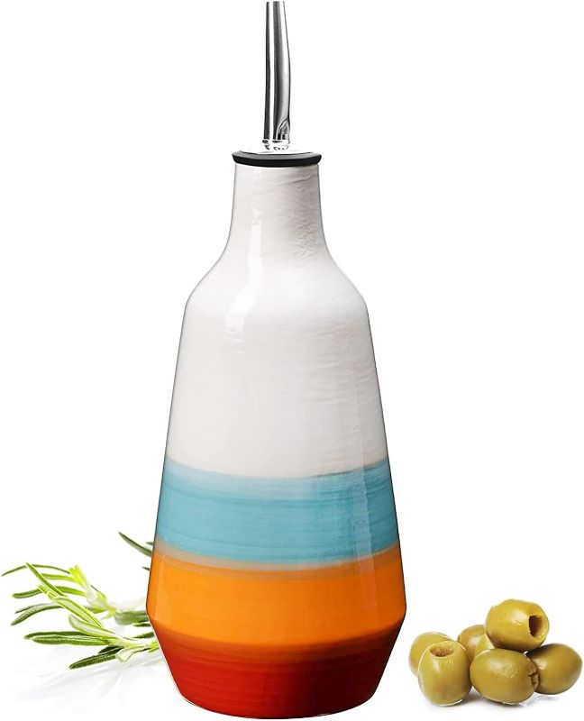 Photo 1 of (READ FULL POST) GUTE Cruet Ceramic Olive Oil Dispenser Bottle - Perfect Home Decor Gift