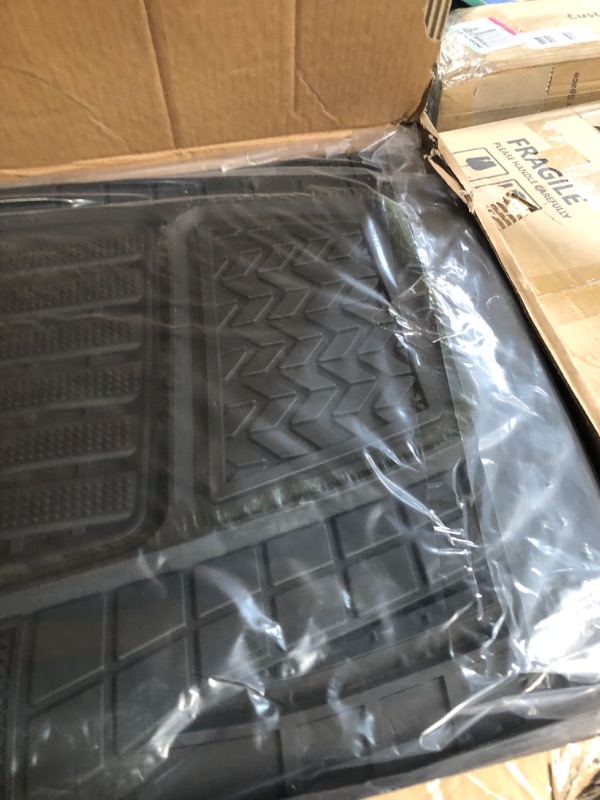 Photo 4 of Armor All Custom Accessories 78831 2-Piece Grey All Season Truck/SUV Rubber Floor Mat