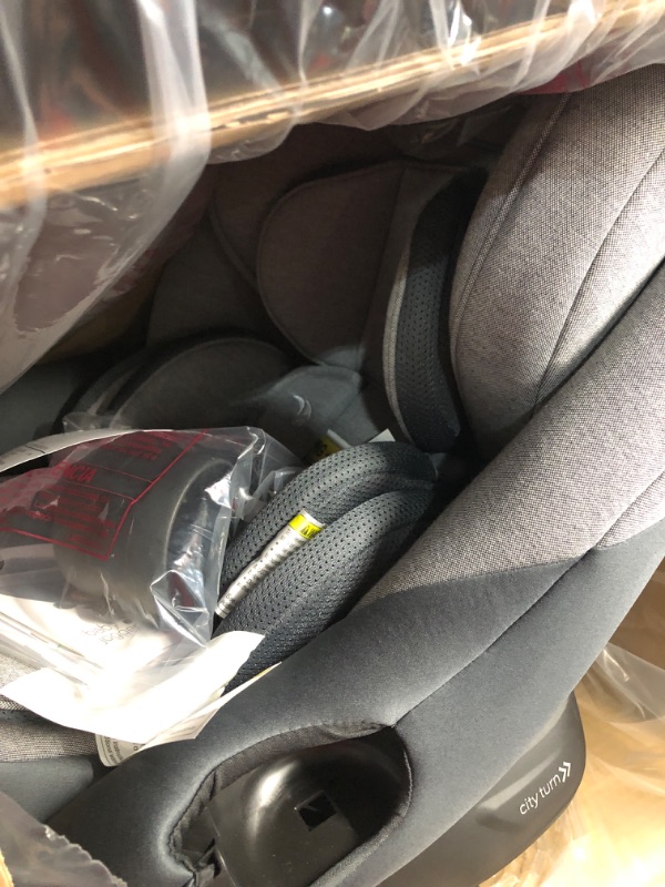 Photo 5 of Baby Jogger City Turn Rotating Convertible Car Seat Phantom Grey