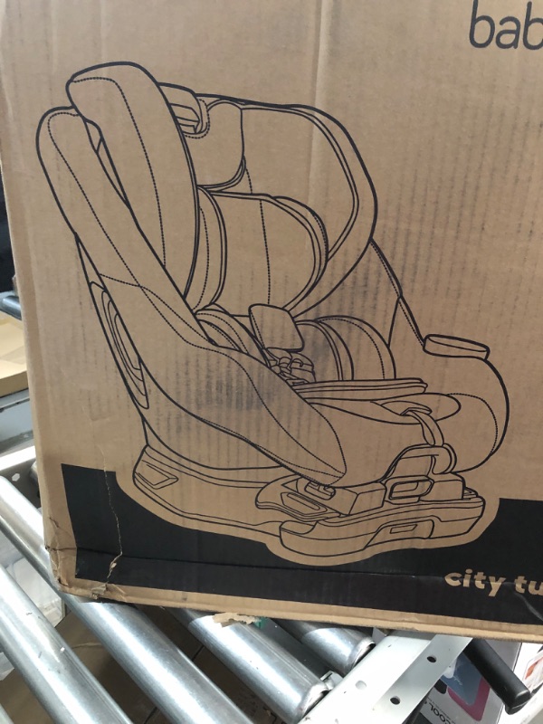 Photo 3 of Baby Jogger City Turn Rotating Convertible Car Seat Phantom Grey