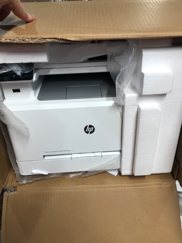 Photo 3 of HP Color LaserJet Pro, White