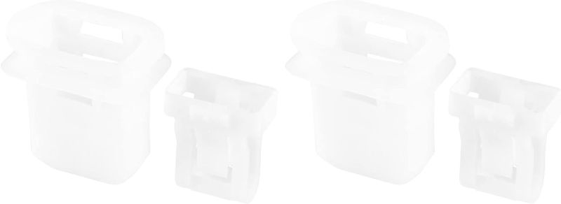 Photo 1 of ACROPIX Rear Seat Cushion Pad Clips Set Fit for Citroen 301 208 - Pack of 2 White