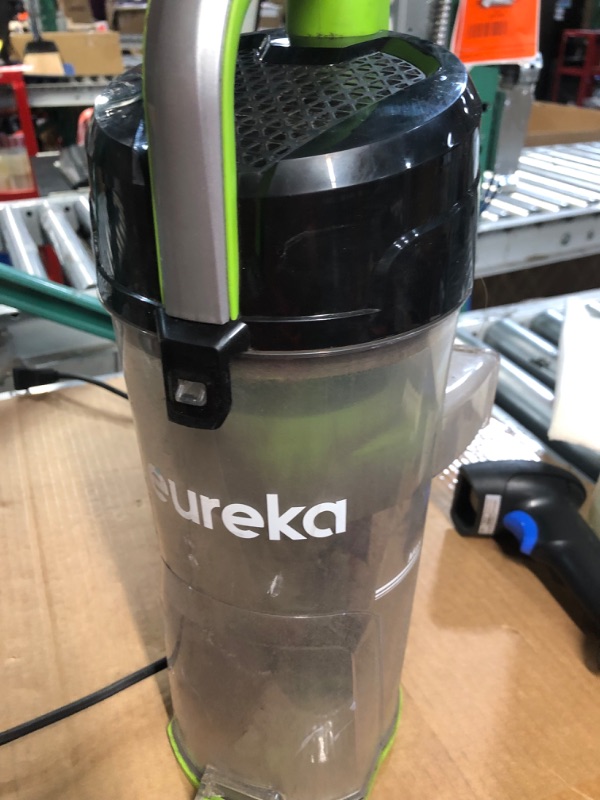 Photo 3 of **ITEM VERY DIRTY**
Eureka Airspeed Ultra-Lightweight Compact Bagless Upright Vacuum Cleaner, Replacement Filter, Green AirSpeed + replacement filter