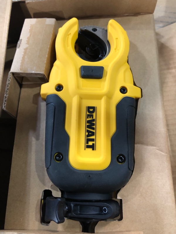 Photo 3 of DEWALT IMPACT CONNECT Copper Tubing Cutter with Brace Bracket and DEWALT 20V MAX Impact Driver, Cordless, 3-Speed, 2 Batteries and Charger Included Copper Tubing Cutter w/Impact Driver Kit & 2 Batteries