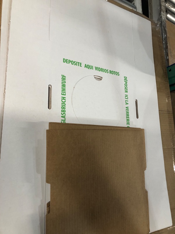 Photo 1 of SP Bel-Art Cardboard Disposal Cartons for Glass; 12 x 12 x 27 in., Floor Model (Pack of 6) (F24653-0001)