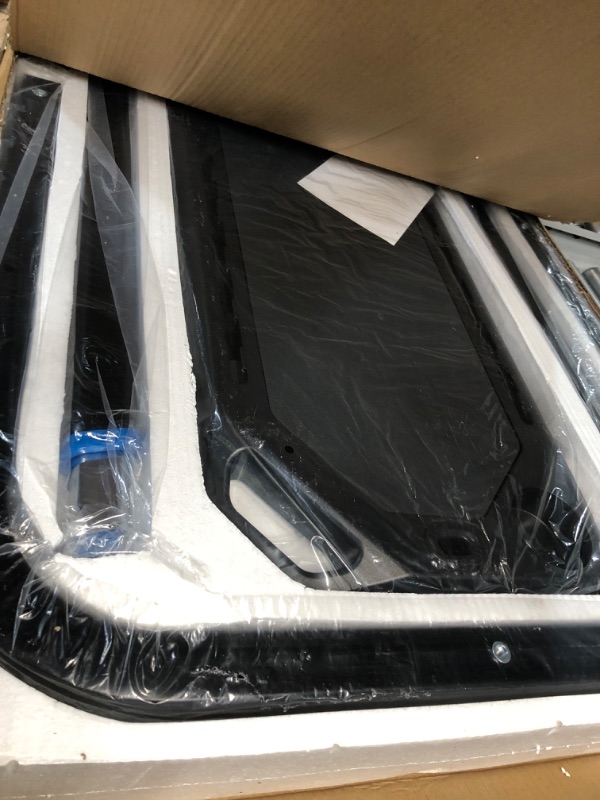 Photo 1 of Suzile Adjustable Indoor Cycling Desk Portable Fitness Desk Non Slip Surface Exercise Bike Computer Stand with Lockable Wheels for Workstation Treadmill Office Bicycle Bike Trainer Laptop Holder