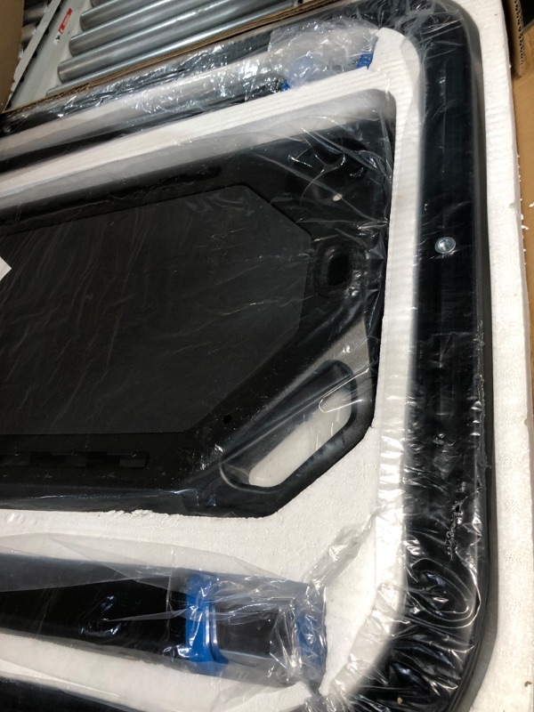 Photo 1 of Suzile Adjustable Indoor Cycling Desk Portable Fitness Desk Non Slip Surface Exercise Bike Computer Stand with Lockable Wheels for Workstation Treadmill Office Bicycle Bike Trainer Laptop Holder