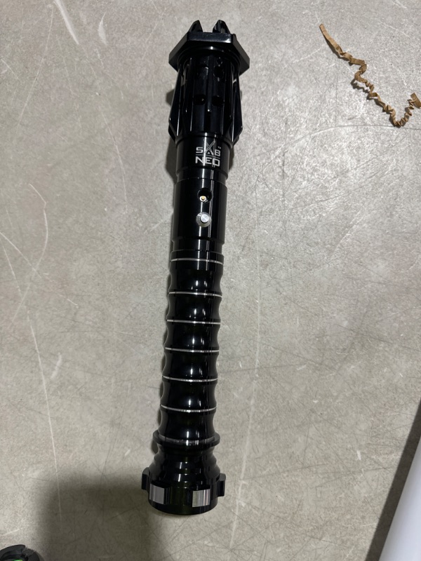 Photo 5 of ***PARTS ONLY READ NOTES*** 
SABNEO Light Saber V8 Pixel - Dueling Light Sabers Neo - Changeable Colors, Light Effects and Sounds (Black)