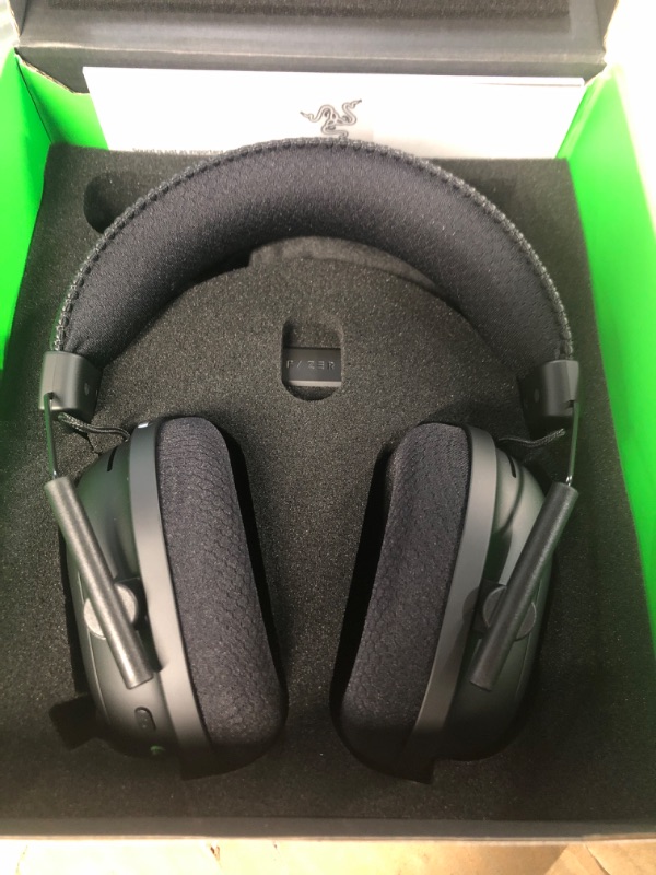 Photo 2 of Razer BlackShark V2 Pro Wireless Gaming Headset: THX 7.1 Spatial Surround Sound - 50mm Drivers - Detachable Mic - for PC, PS5, PS4, Switch, Black Classic Black