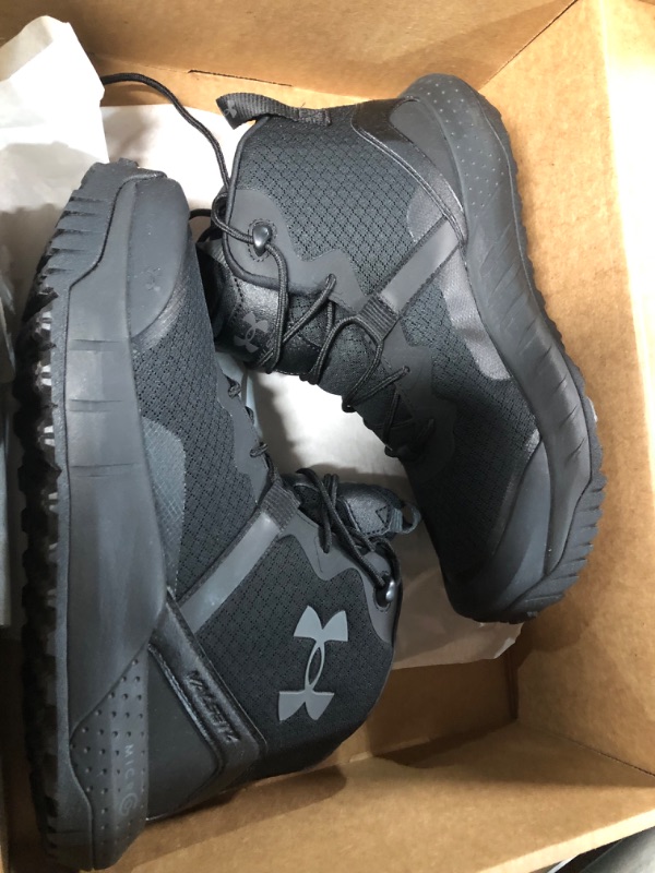 Photo 2 of Under Armour Women's Micro G Valsetz Military and Tactical Boot 8 Black (001)/Black- SIZE 8