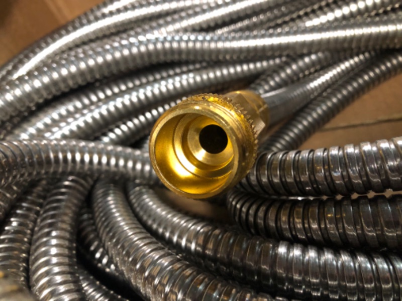 Photo 3 of Stainless Steel Hose- UNKNOWN SIZE