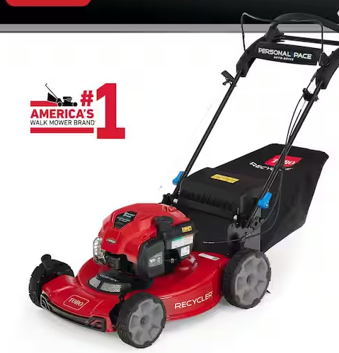 Photo 1 of **MISSING BAG, CHARGER, AND BATTERY**
Toro Recycler 22 in. Briggs & Stratton SmartStow Personal Pace 