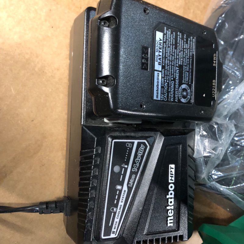 Photo 1 of [FOR PARTS, READ NOTES] NONREFUNDABLE
 Metabo HPT 3.5-in 21-Degree Cordless Framing Nailer (Battery & Charger Included)
