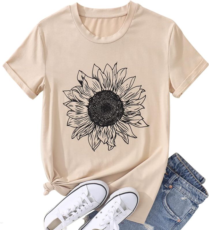 Photo 1 of  Women's Summer Sunflower T Shirt XL