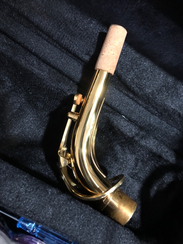 Photo 4 of * used * incomplete * see images *
OPUS USA by Ktone Professional Gold Alto Saxophone With Silver Plated Key Sax